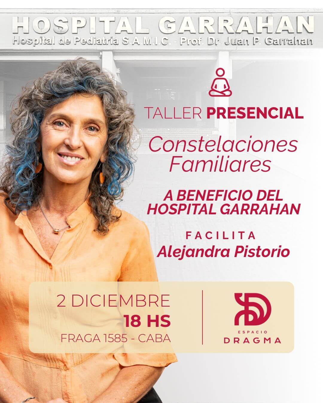 Taller de constelaciones abierto a la comunidad a beneficio del Hospital Garrahan   